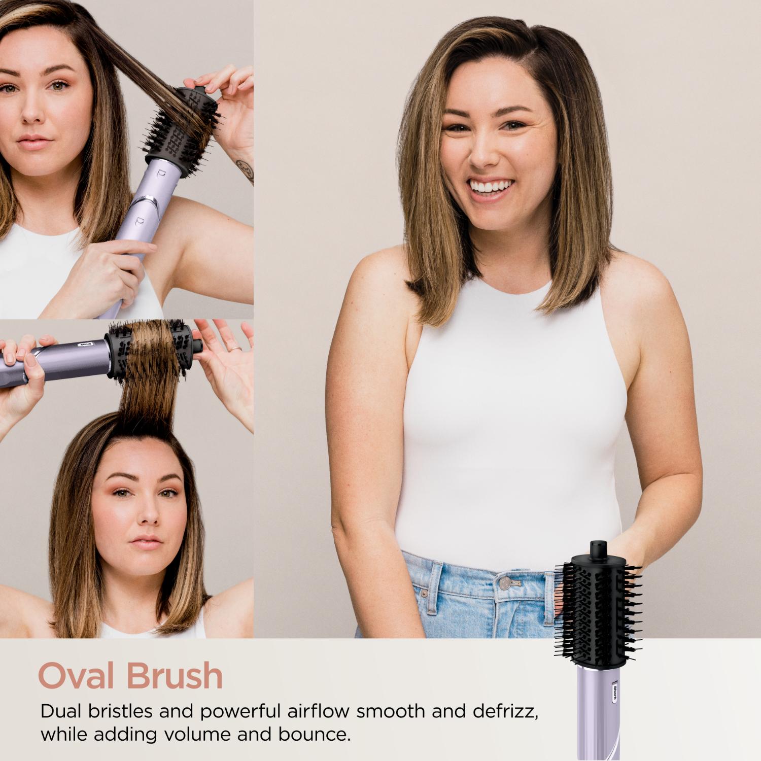 FLEXSTYLE MULTIESTILIZADOR DE CABELLO HD442PL LILAC FROST PARA TODO TIPO DE CABELLO 6 EN 1 (MULTI-ESTILIZADOR PARA CABELLO)